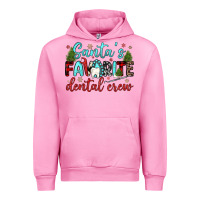 Fuchsia Pink santas favorite dental crew Urban Hoodie - JahusDesignShop