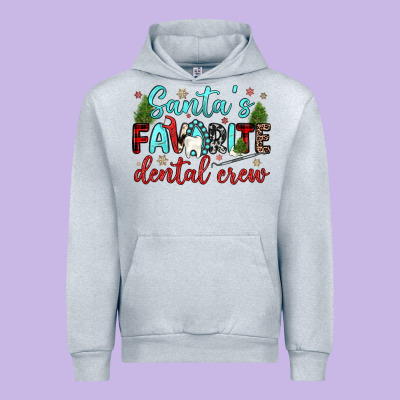 Santas Favorite Dental Crew Urban Hoodie Designed By Jahusdesignshop