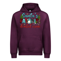Mauve Wine santas favorite dental crew Urban Hoodie - JahusDesignShop