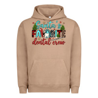 Pigment Burro santas favorite dental crew Urban Hoodie - JahusDesignShop