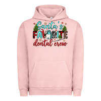 Pigment Salmon santas favorite dental crew Urban Hoodie - JahusDesignShop