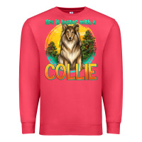 Cardinal life is better with a collie Premium Sweatshirt - texasbilliewilder