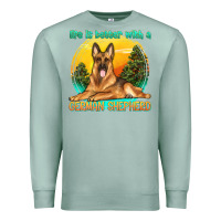 Seafoam life is better with a german shepherd Premium Sweatshirt - texasbilliewilder