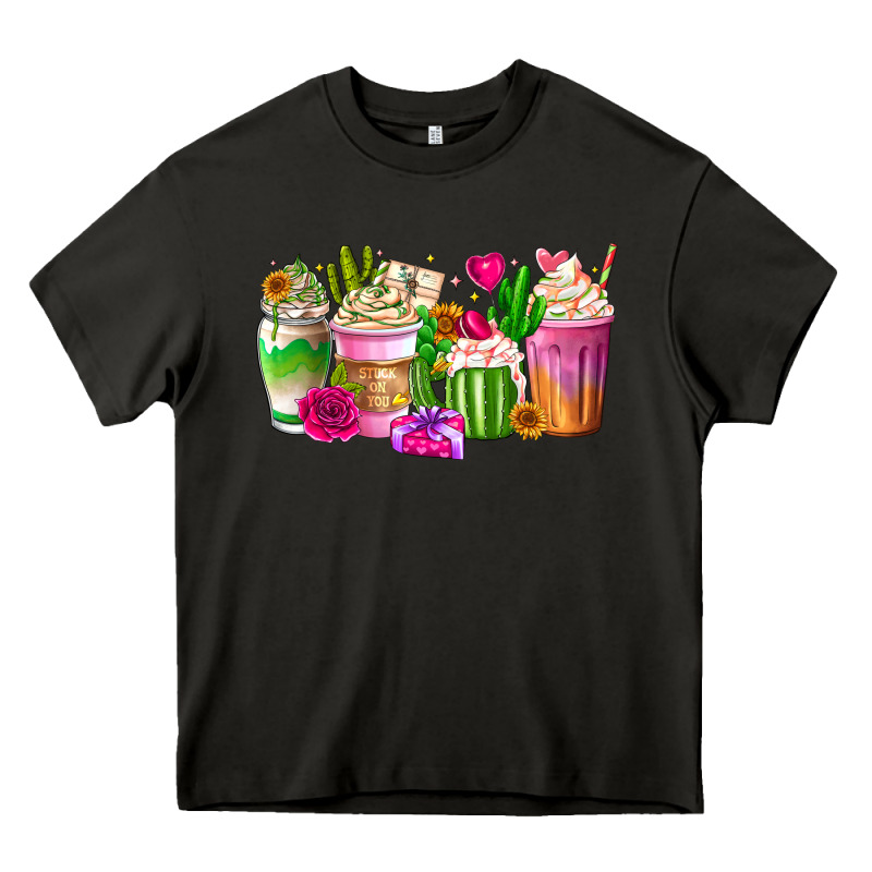 Stuck On You Cup Heavy Core Tee by CowhideDigitalArt | Teevron