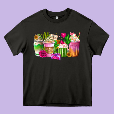 Stuck On You Cup Heavy Core Tee Designed By Cowhidedigitalart