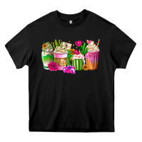 Black Stuck On You Cup Heavy Core Tee - CowhideDigitalArt