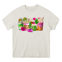 Cream Stuck On You Cup Heavy Core Tee - CowhideDigitalArt