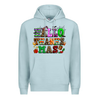 Blue Mist hallothanksmas Premium Hoodie - AdoDesignShop