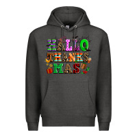 Charcoal Heather hallothanksmas Premium Hoodie - AdoDesignShop