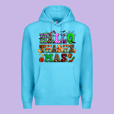 Hallothanksmas Premium Hoodie Designed By Adodesignshop
