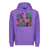 Purple hallothanksmas Premium Hoodie - AdoDesignShop