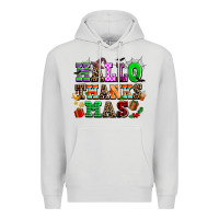 Dove Grey hallothanksmas Premium Hoodie - AdoDesignShop