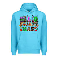 Ocean Blue hallothanksmas Premium Hoodie - AdoDesignShop