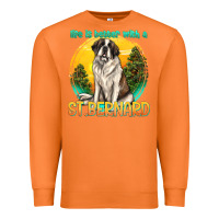Carrot life is better with a st.bernard Premium Sweatshirt - texasbilliewilder