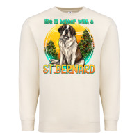 Sandshell life is better with a st.bernard Premium Sweatshirt - texasbilliewilder