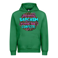 Emerald throwing sarcasm around like confetti Urban Hoodie - AdoDesignShop
