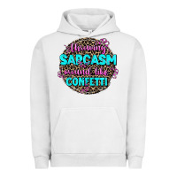 Pigment Lunar Rock throwing sarcasm around like confetti Urban Hoodie - AdoDesignShop