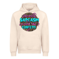 Sandshell throwing sarcasm around like confetti Urban Hoodie - AdoDesignShop