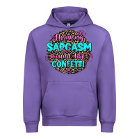 Tulip throwing sarcasm around like confetti Urban Hoodie - AdoDesignShop