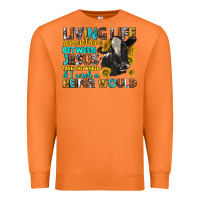 Carrot living life somewhere between jesus Premium Sweatshirt - texasbilliewilder