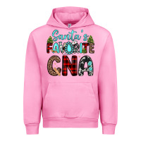Fuchsia Pink santas favorite cna Urban Hoodie - JahusDesignShop