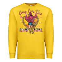 Lemon long live the cowgirl Premium Sweatshirt - texasbilliewilder