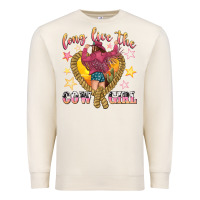 Sandshell long live the cowgirl Premium Sweatshirt - texasbilliewilder