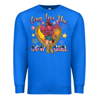 True Royal long live the cowgirl Premium Sweatshirt - texasbilliewilder