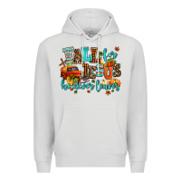 Dove Grey fall for jesus he never leaves Premium Hoodie - AdoDesignShop