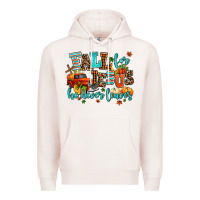 Pale Pink fall for jesus he never leaves Premium Hoodie - AdoDesignShop