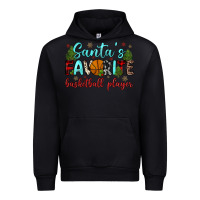 Black santa s favorite basketball player Urban Hoodie - JahusDesignShop