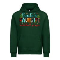 Forest Green santa s favorite basketball player Urban Hoodie - JahusDesignShop