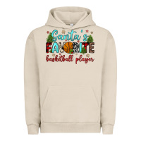 Pigment French Oak santa s favorite basketball player Urban Hoodie - JahusDesignShop