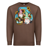 Chestnut Easter Gnomes Egg Sunflowers Truck Premium Sweatshirt - RanaPortraitStore