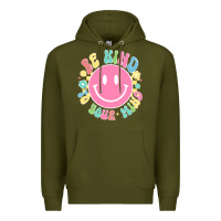 Army Green be kind to you mind Premium Hoodie - JahusDesignShop