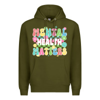 Army Green mental health matters Premium Hoodie - JahusDesignShop