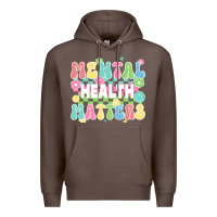 Coffee mental health matters Premium Hoodie - JahusDesignShop