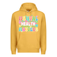Mustard mental health matters Premium Hoodie - JahusDesignShop