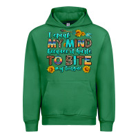 Emerald i speak my mind because it hurts to bite my tongue Urban Hoodie - AdoDesignShop