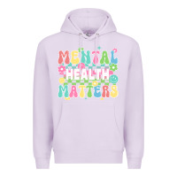Lilac mental health matters Premium Hoodie - JahusDesignShop
