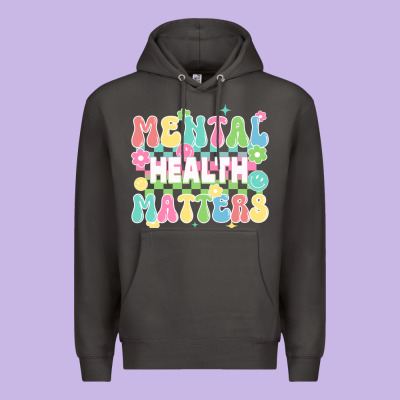 Mental Health Matters Premium Hoodie Designed By Jahusdesignshop