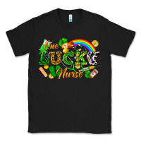 Black one lucky nurse Classic Tee - FaDigitalArtStudio