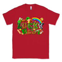 Red one lucky nurse Classic Tee - FaDigitalArtStudio