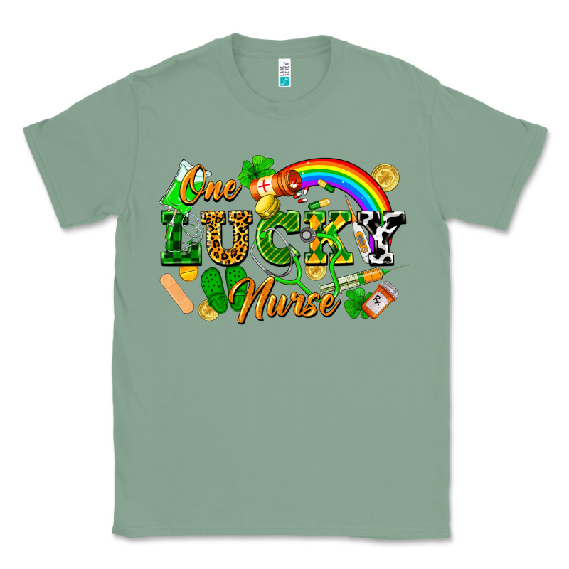 One Lucky Nurse Classic Tee by FaDigitalArtStudio | Teevron