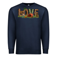 Navy love camping Premium Sweatshirt - texasbilliewilder