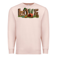 Pale Pink love camping Premium Sweatshirt - texasbilliewilder