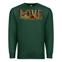 Sports Green love camping Premium Sweatshirt - texasbilliewilder