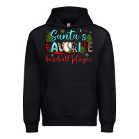 Black santa s favorite baseball player Urban Hoodie - JahusDesignShop
