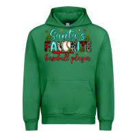 Emerald santa s favorite baseball player Urban Hoodie - JahusDesignShop