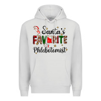 Dove Grey santas favourite phlebotomist Premium Hoodie - AdoDesignShop